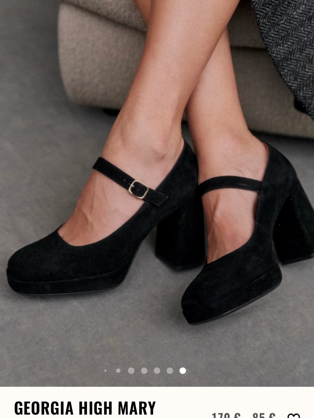 Sezane Georgia High Mary Janes - Picture 2 of 9